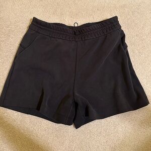 Lululemon Softstreme High Rise Black Shorts